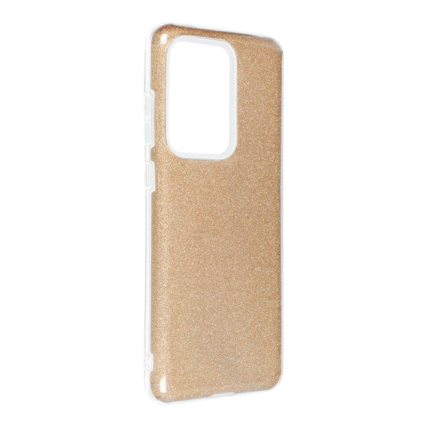 Hülle kompatibel mit Samsung Galaxy S20 Ultra Kunststoff Soft Handyhülle - Handy Case Gold