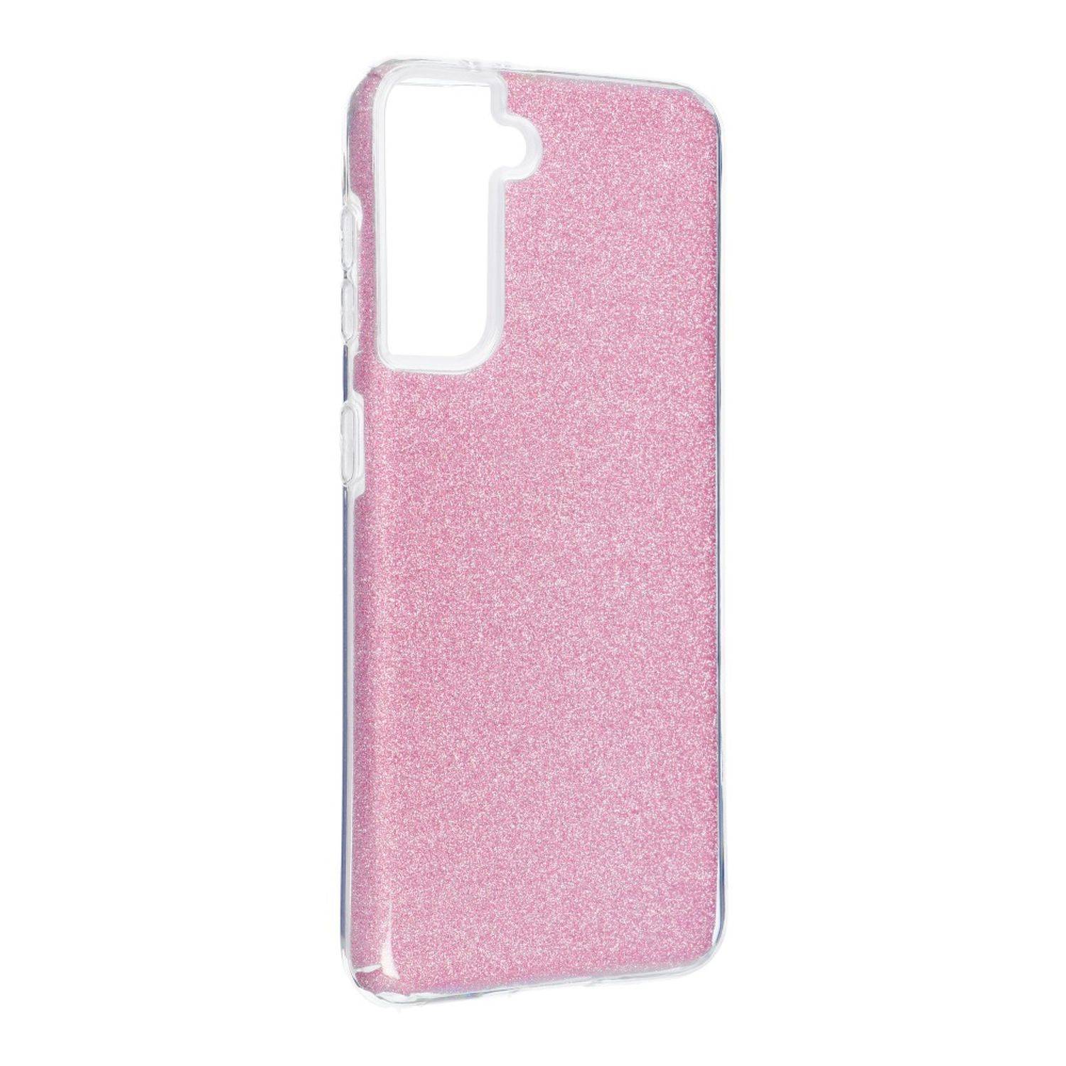 Hülle kompatibel mit Samsung Galaxy S21 Kunststoff Soft Handyhülle - Handy Case Rosa