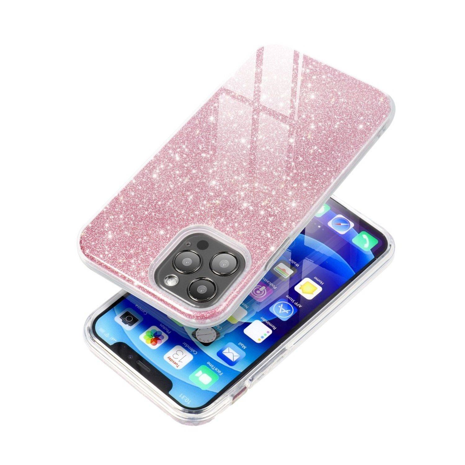 Hülle kompatibel mit Samsung Galaxy S21 Ultra Kunststoff Soft Handyhülle - Handy Case Rosa