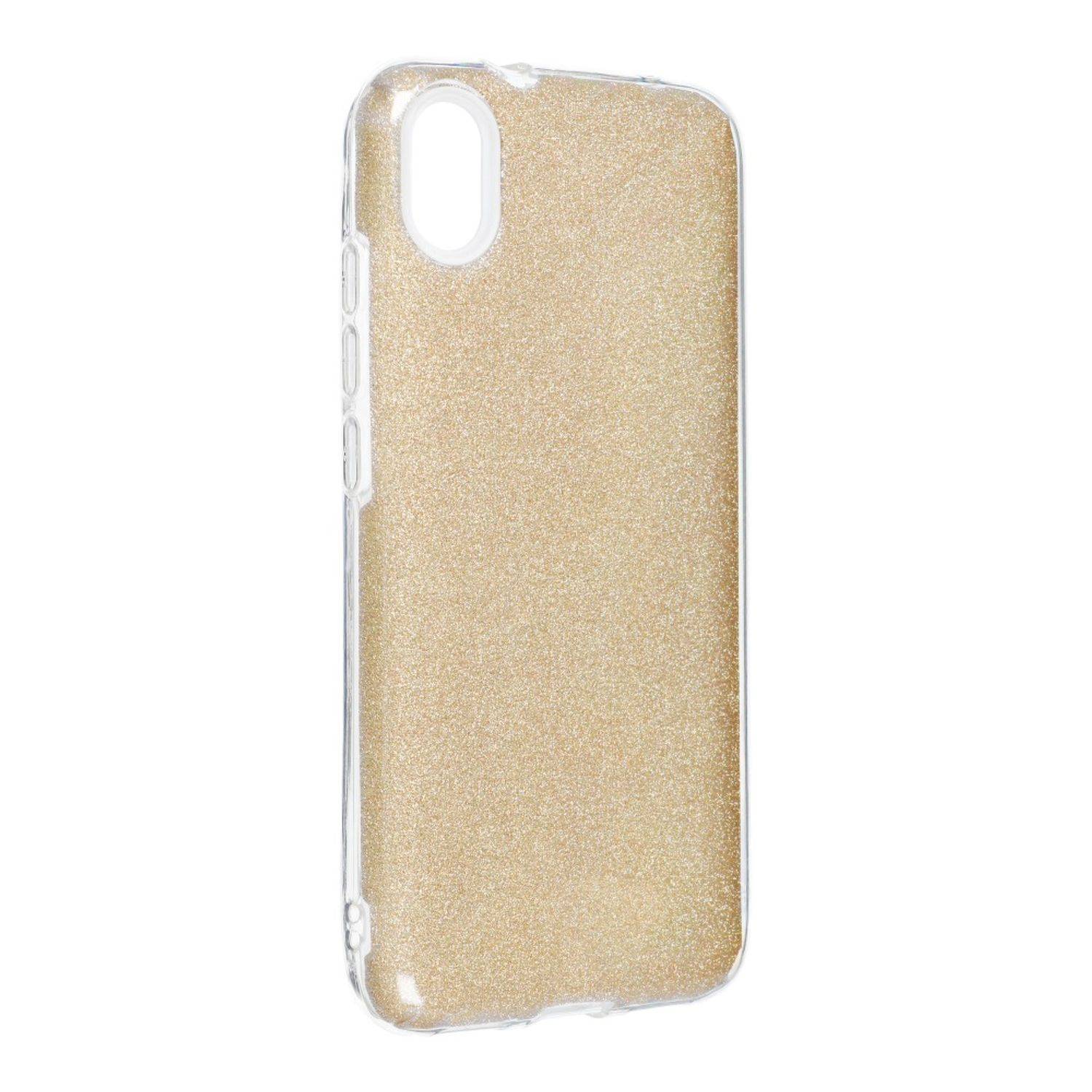 Hülle kompatibel mit Xiaomi Redmi 7A Kunststoff Soft Handyhülle - Handy Case Gold