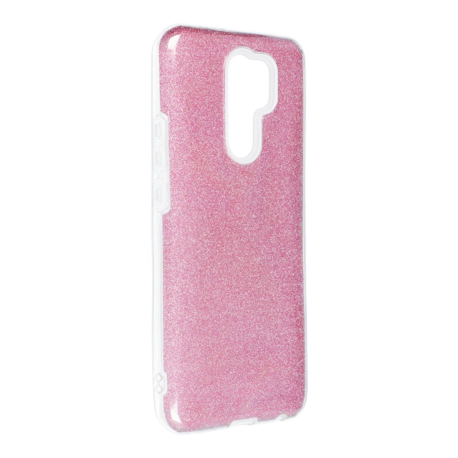 Hülle kompatibel mit Xiaomi Redmi 9 Kunststoff Soft Handyhülle - Handy Case Rosa