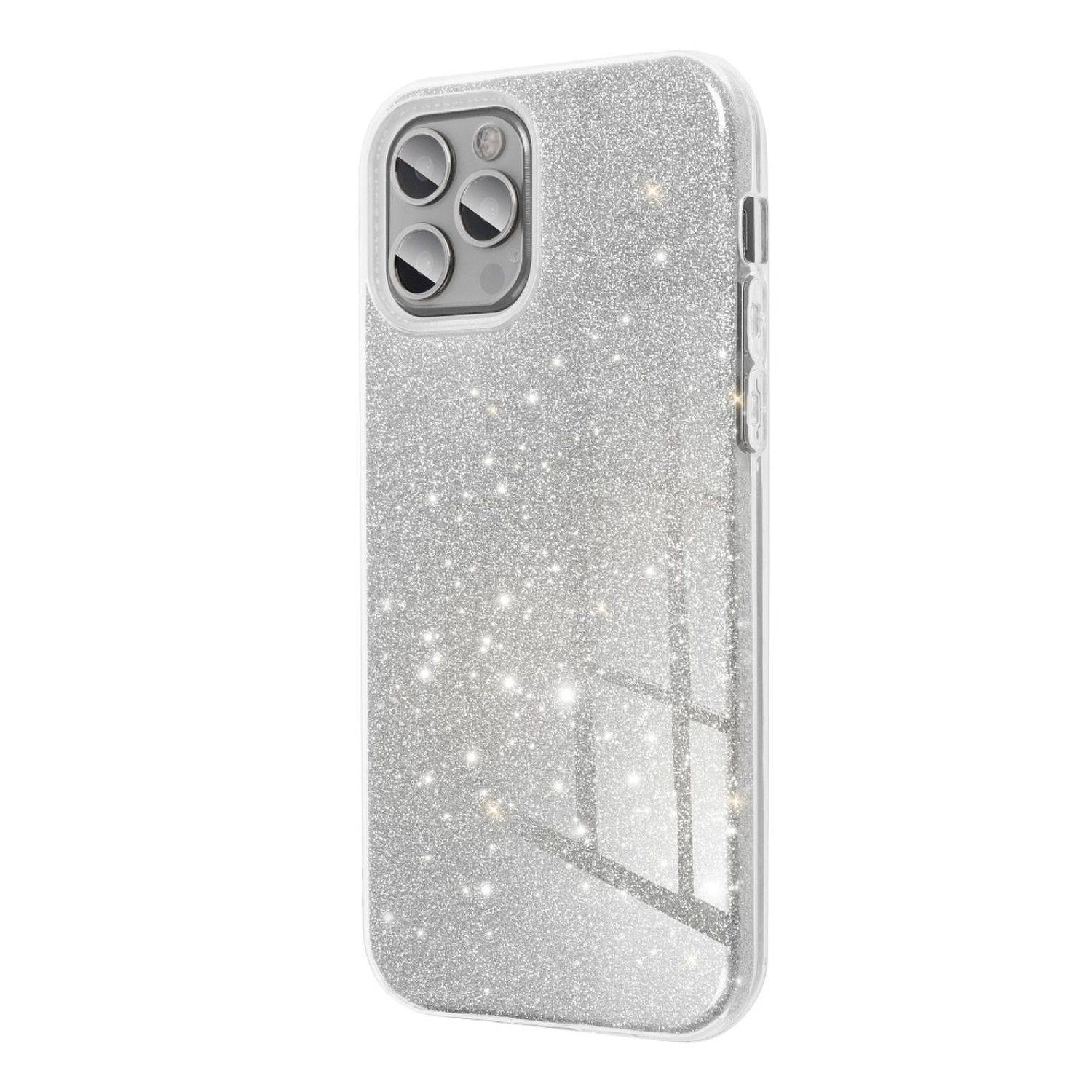 Hülle kompatibel mit Xiaomi Redmi 9 Kunststoff Soft Handyhülle - Handy Case Silber