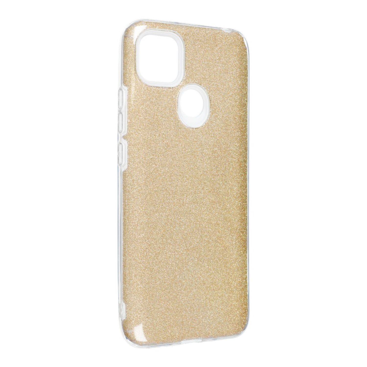 Hülle kompatibel mit Xiaomi Redmi 9C Kunststoff Soft Handyhülle - Handy Case Gold