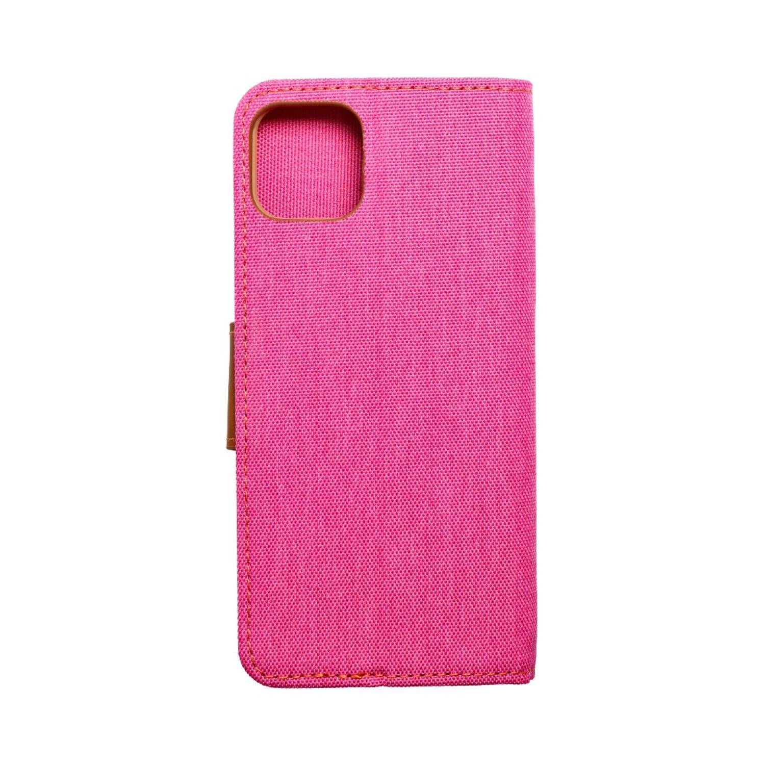 Hülle kompatibel mit Apple iPhone 11 Pro Max Kunstleder Handyhülle - Handy Case Rosa