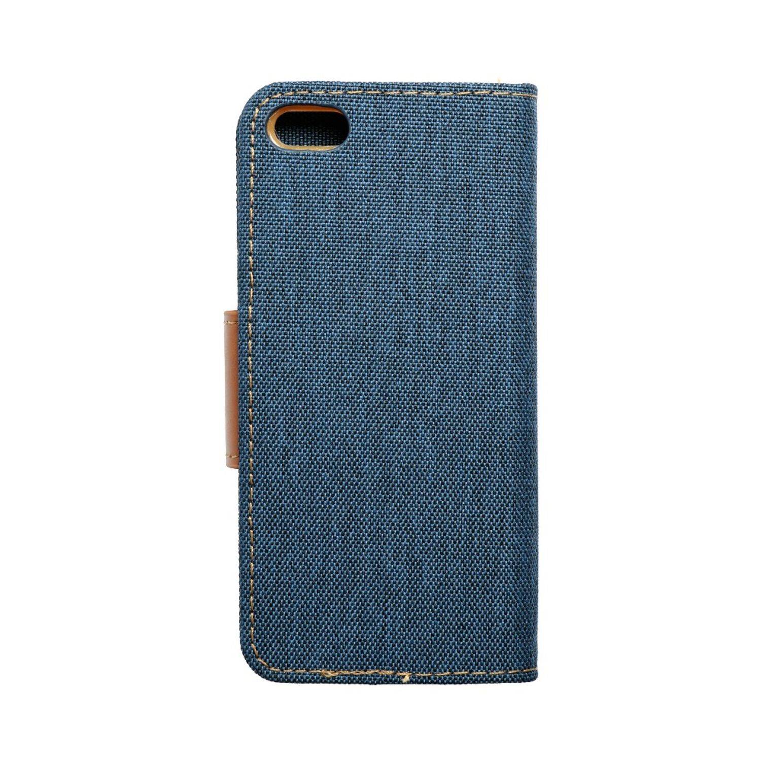 Hülle kompatibel mit Apple iPhone 5 / 5s Kunstleder Handyhülle - Handy Case Blau