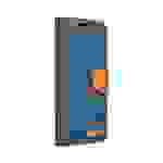 Hülle kompatibel mit Samsung Galaxy A42 5G Kunstleder Handyhülle - Handy Case Blau