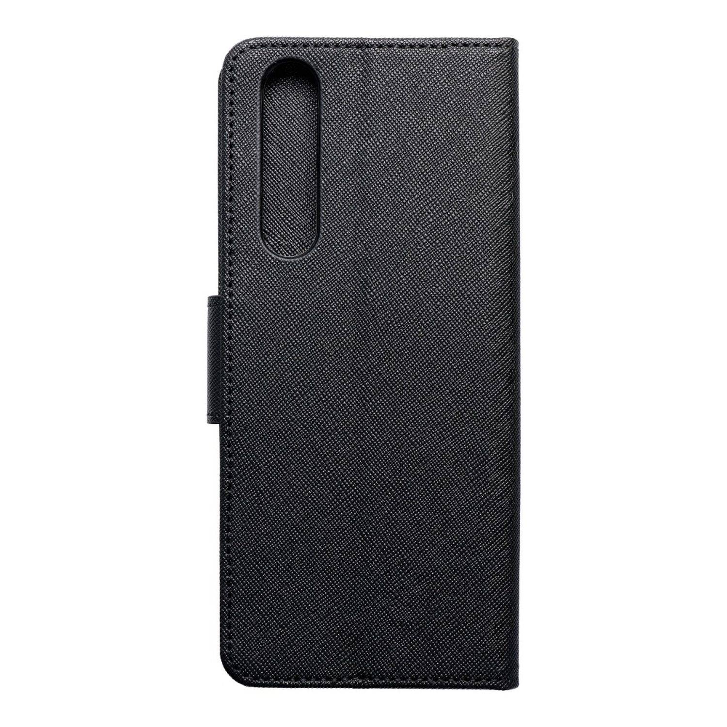 Hülle kompatibel mit Sony Xperia 1 II Kunstleder Handyhülle - Handy Case Schwarz