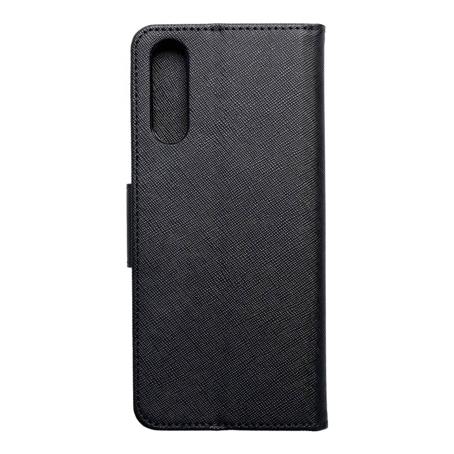 Hülle kompatibel mit Sony Xperia 10 II Kunstleder Handyhülle - Handy Case Schwarz