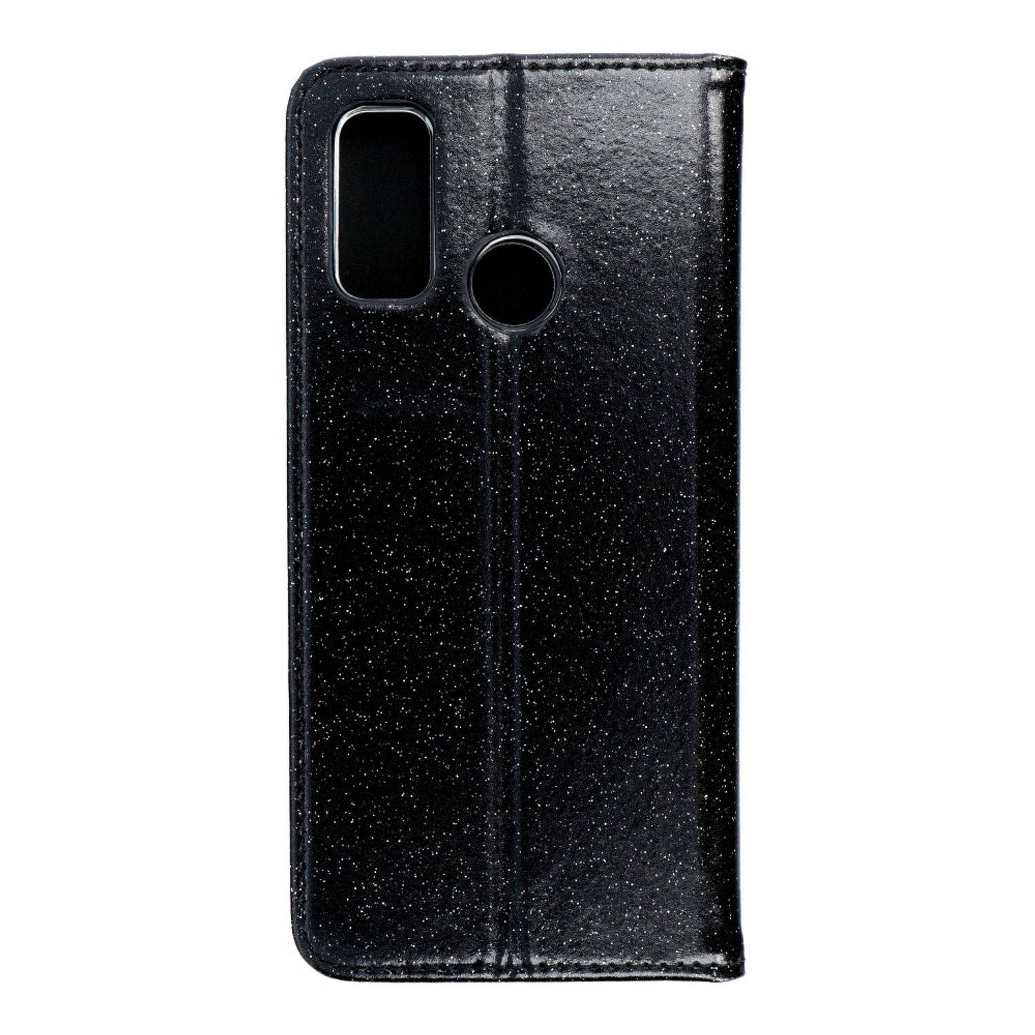 Hülle kompatibel mit Huawei P smart 2020 Kunstleder Handyhülle - Handy Case Schwarz