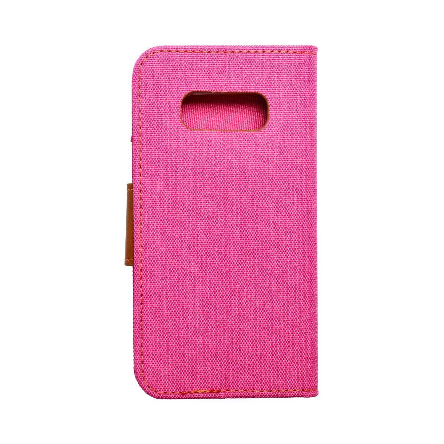 Hülle kompatibel mit Samsung Galaxy S10e Kunstleder Handyhülle - Handy Case Rosa