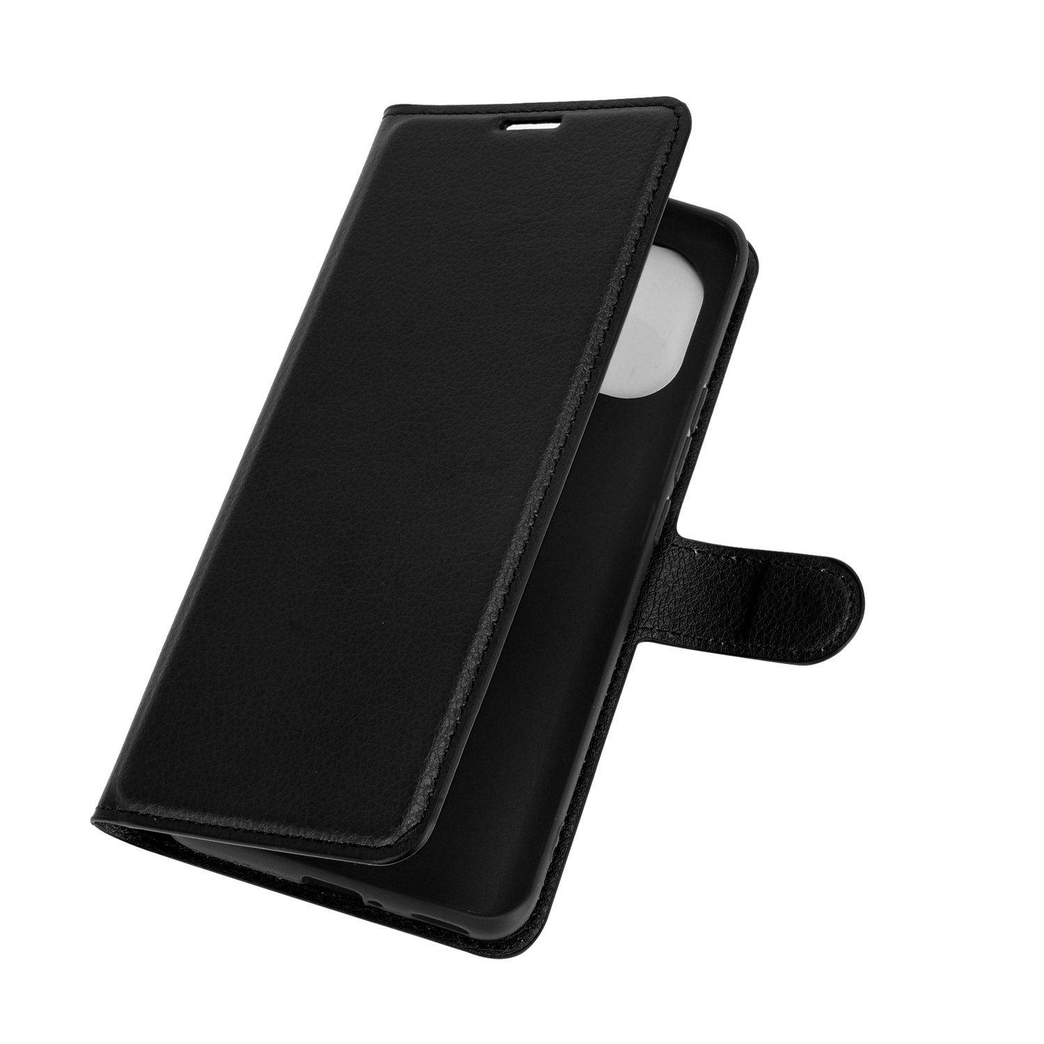 Xiaomi Mi 11 Handyhülle Bookcover Schwarz
