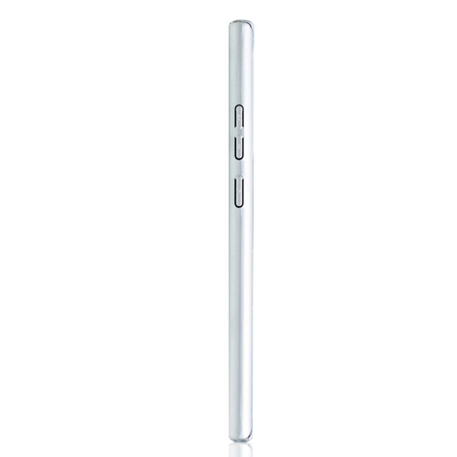 Samsung Galaxy Note 20 Ultra Handyhülle 360 Grad Cover Displayschutz Full Cover Silber