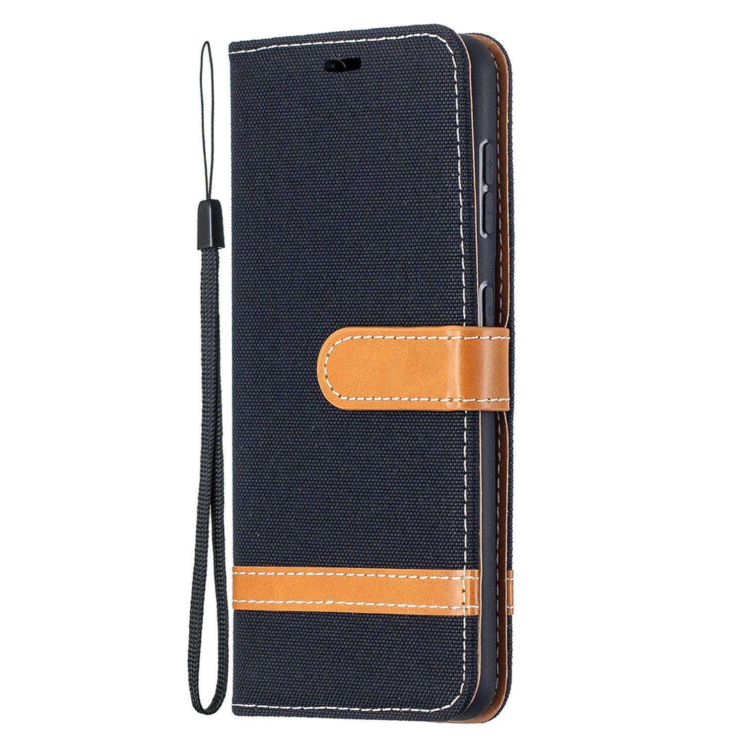 Samsung Galaxy S21 Handyhülle Schutztasche Bookcover Schwarz