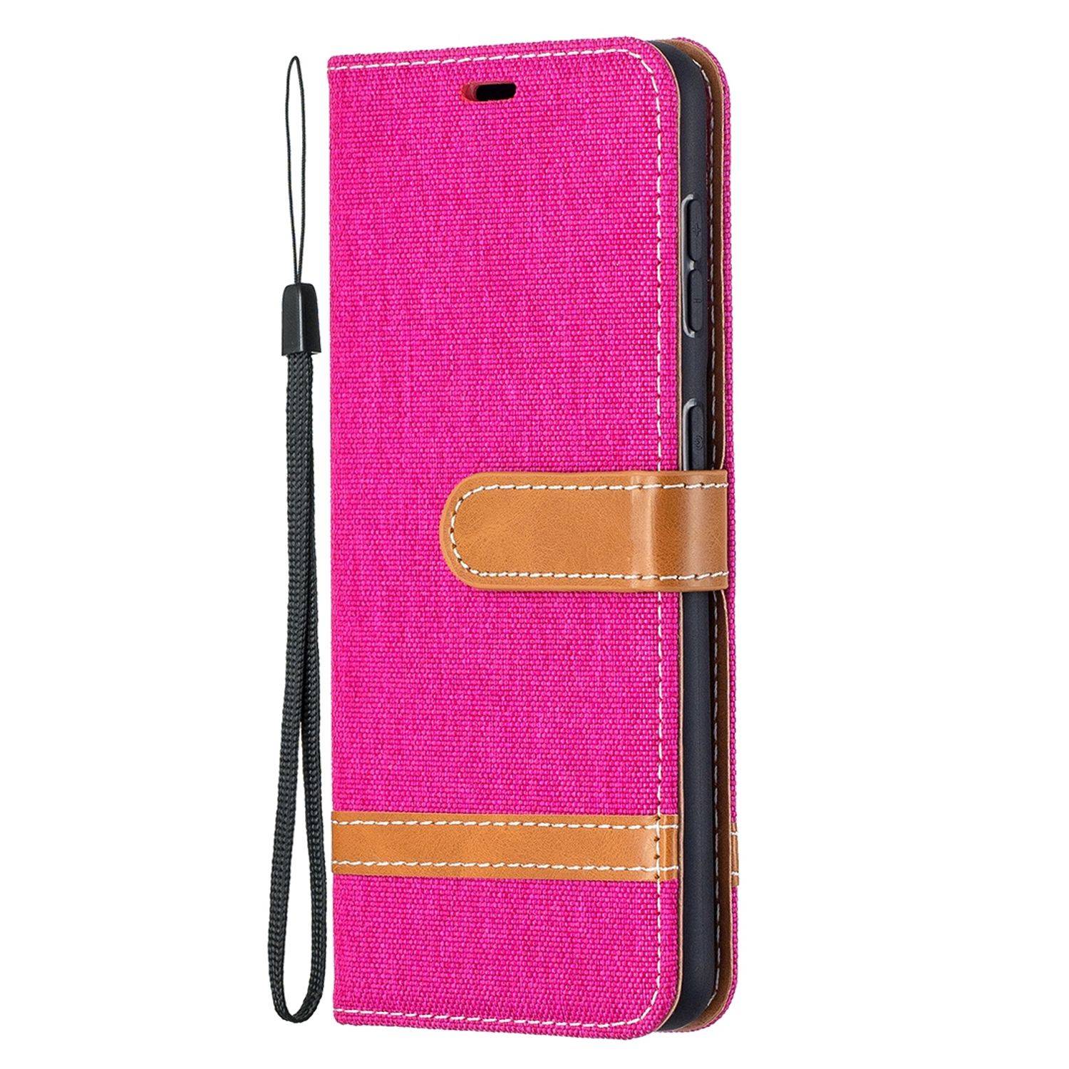 Samsung Galaxy S21 Handyhülle Schutztasche Bookcover Rosa