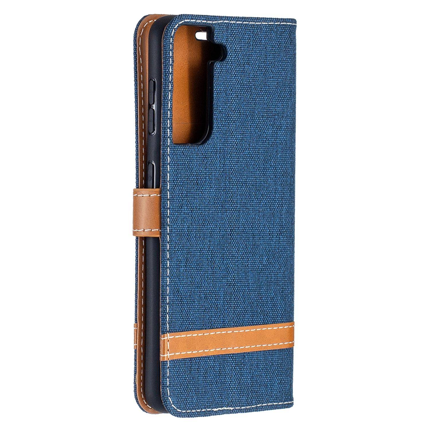 Samsung Galaxy S21 Handyhülle Schutztasche Backcover Blau