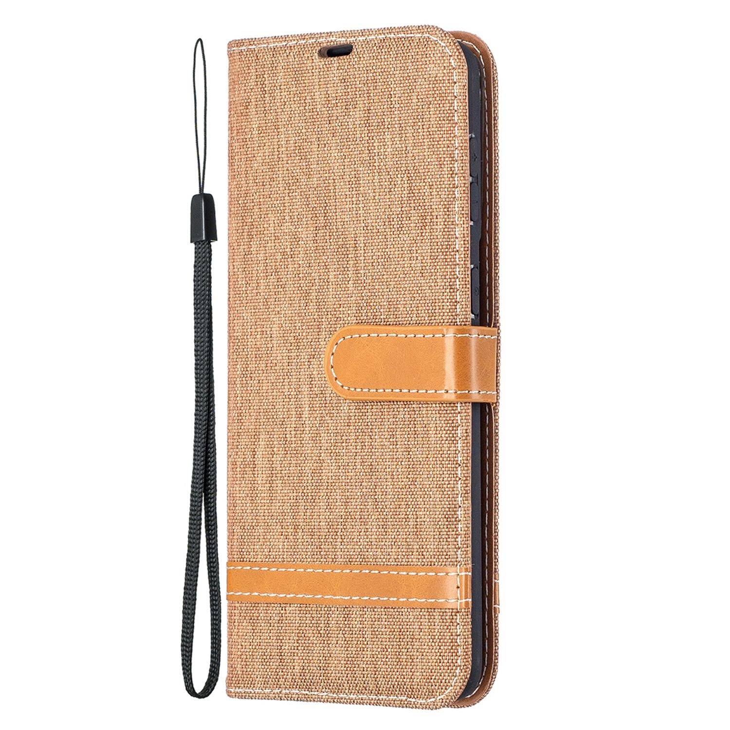 Samsung Galaxy S21 Plus Handyhülle Schutztasche Bookcover Braun