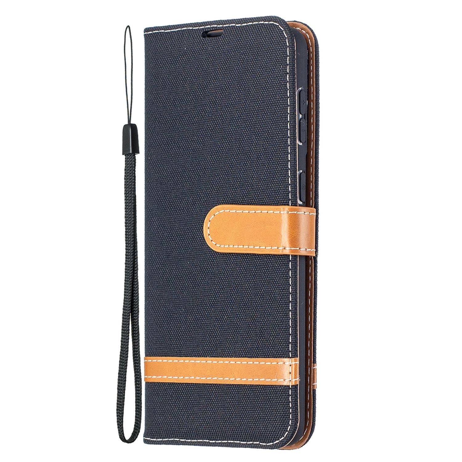 Samsung Galaxy S21 Plus Handyhülle Schutztasche Bookcover Schwarz