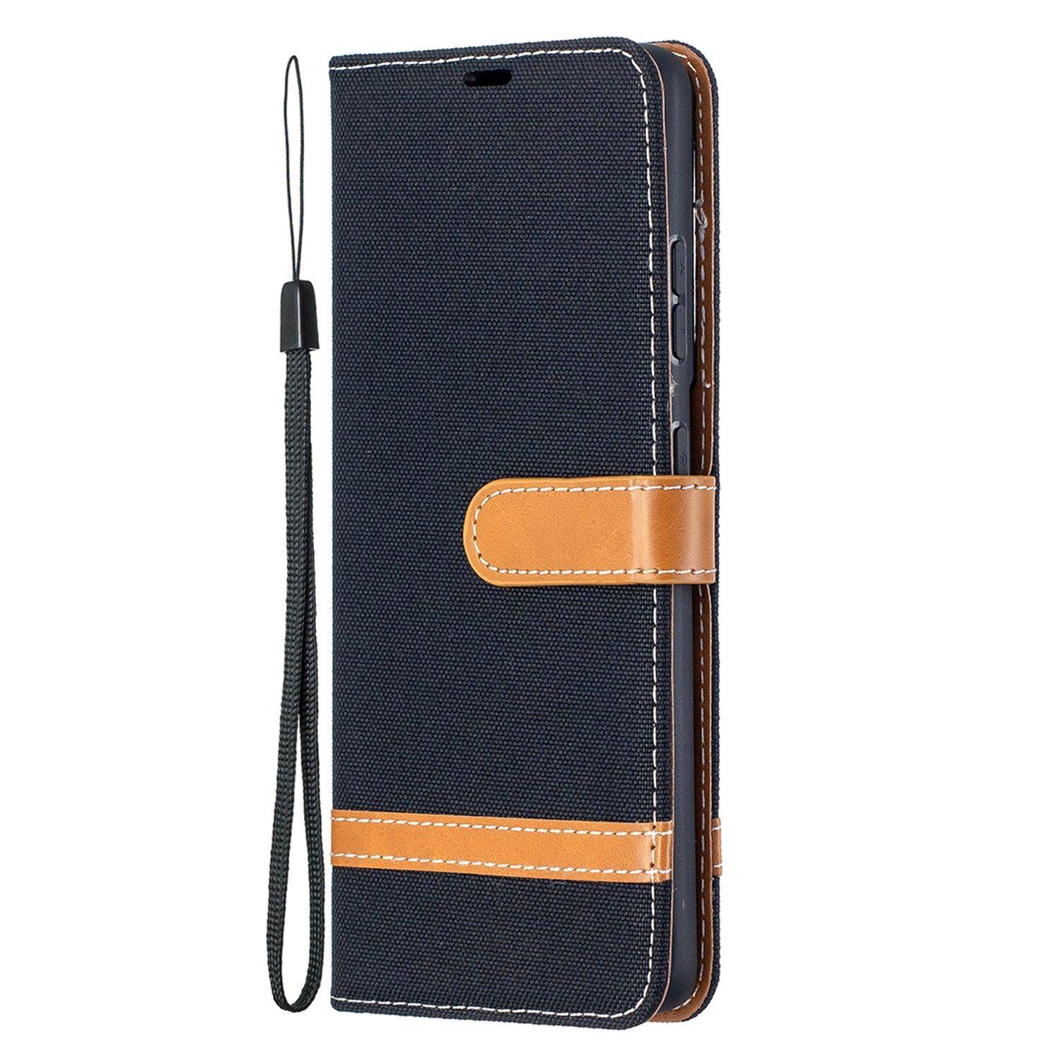 Samsung Galaxy S21 Ultra Handyhülle Schutztasche Bookcover Schwarz