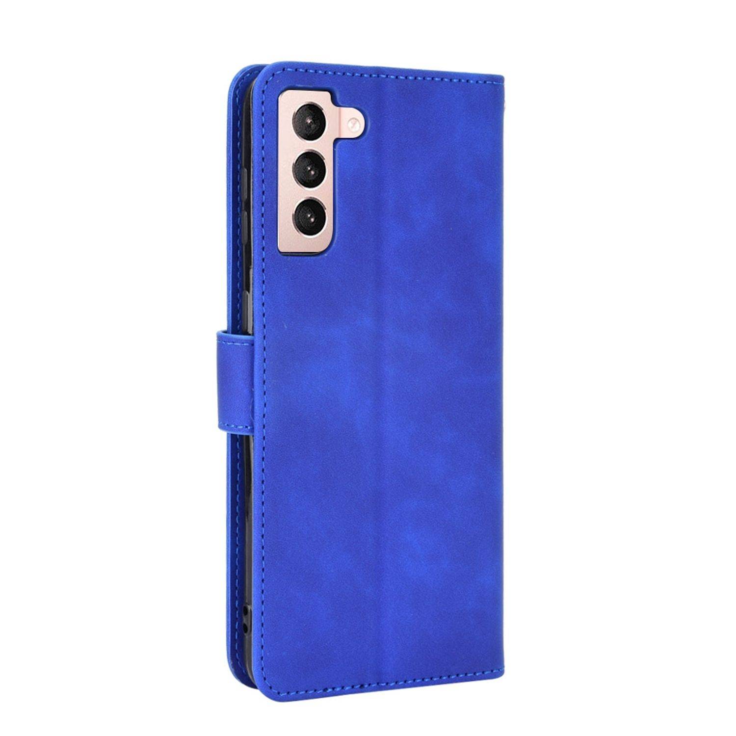 Samsung Galaxy S21 Plus Handyhülle Schutztasche Bookcover Blau