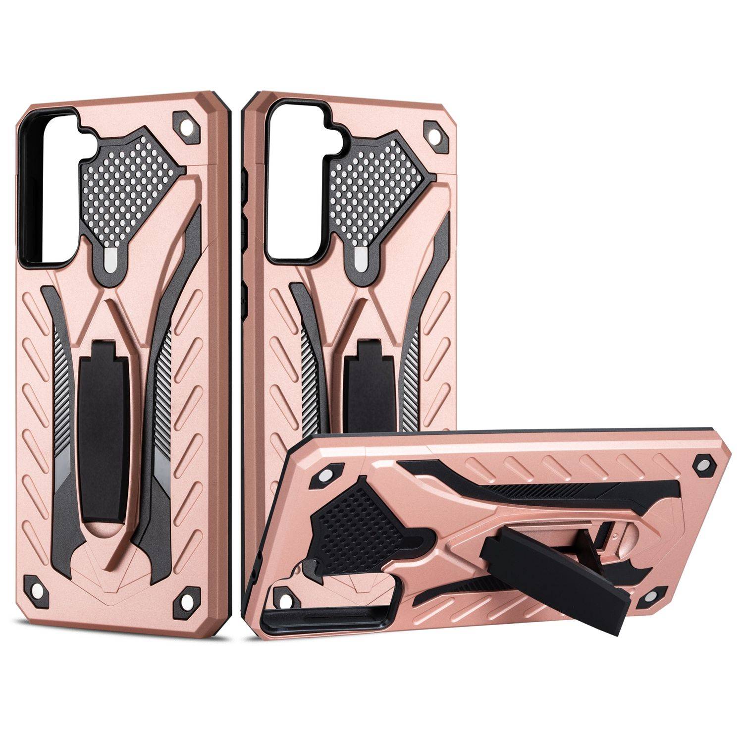 Samsung Galaxy S21 Plus Handyhülle Outdoor Case Backcover Rosa