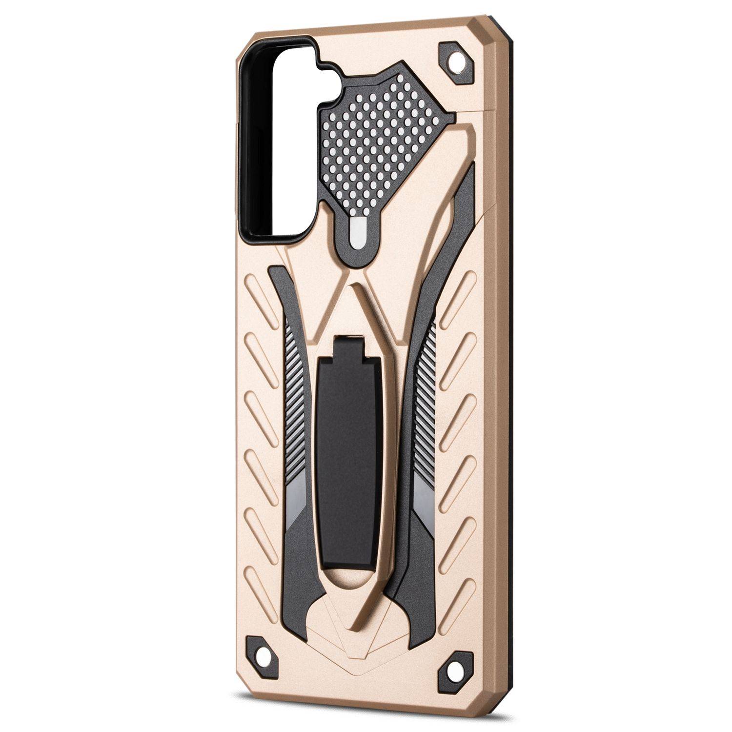 Samsung Galaxy S21 Plus Handyhülle Outdoor Case Backcover Gold