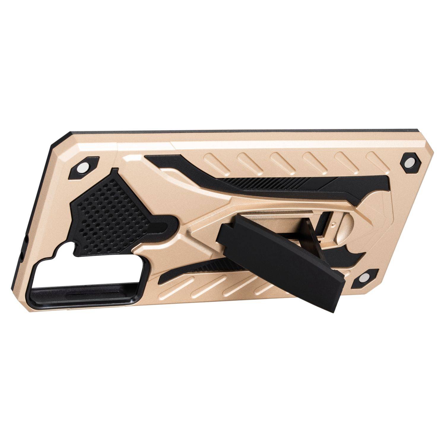 Samsung Galaxy S21 Plus Handyhülle Outdoor Case Backcover Gold