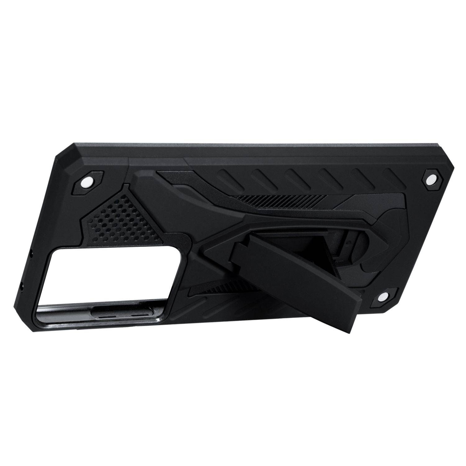 Samsung Galaxy S21 Ultra Handyhülle Outdoor Case Backcover Schwarz