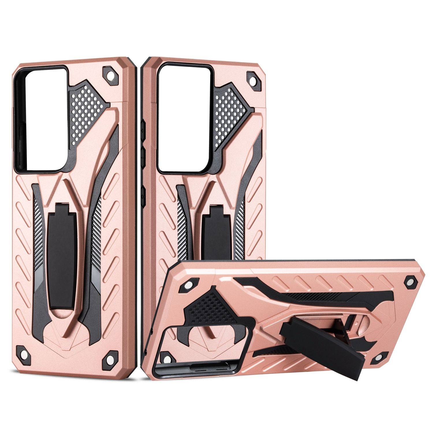 Hülle kompatibel mit Samsung Galaxy S21 Ultra Kunststoff Soft Handyhülle - Handy Case Rosa