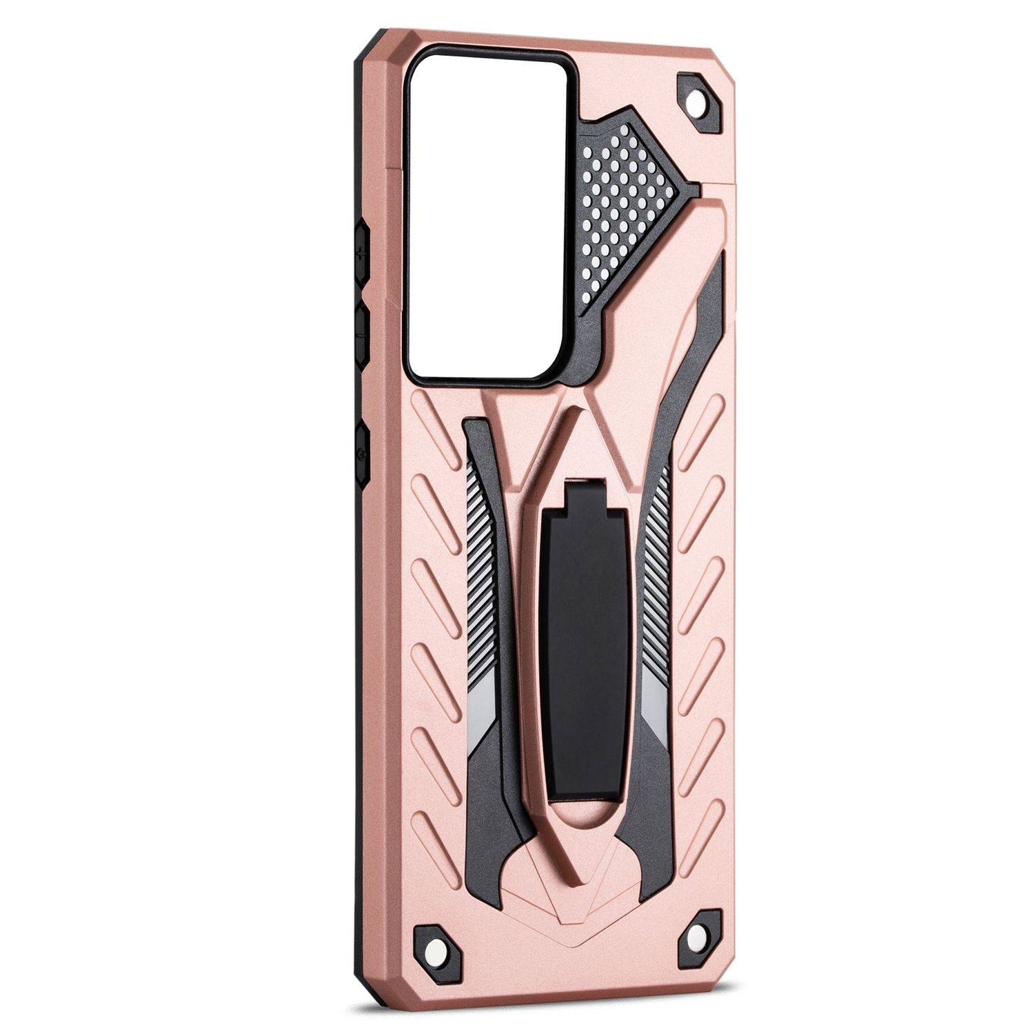 Hülle kompatibel mit Samsung Galaxy S21 Ultra Kunststoff Soft Handyhülle - Handy Case Rosa