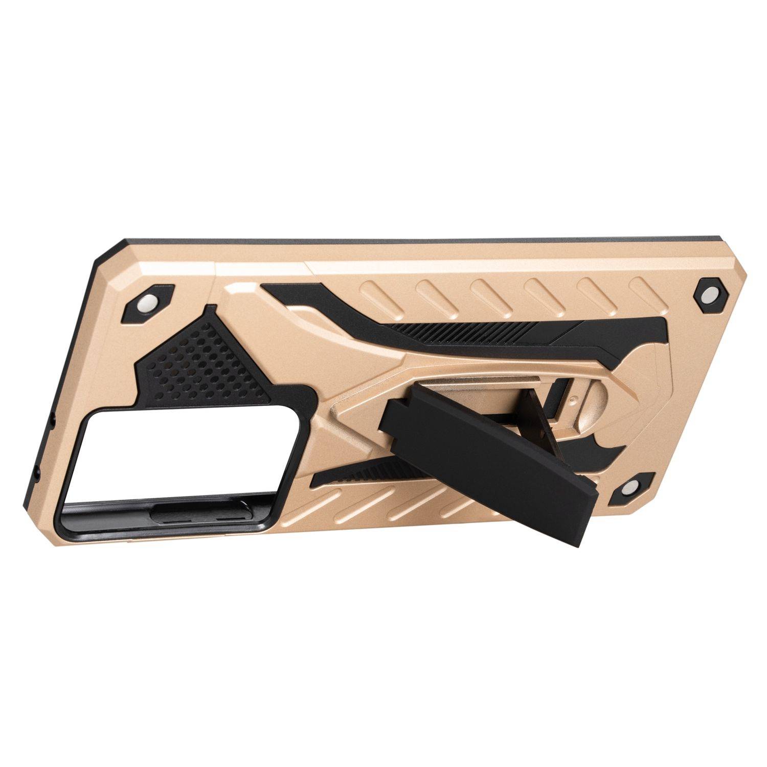 Samsung Galaxy S21 Ultra Handyhülle Outdoor Case Backcover Gold