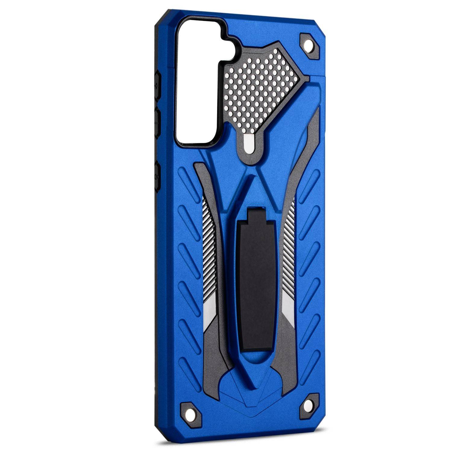 Samsung Galaxy S21 Handyhülle Outdoor Case Backcover Blau