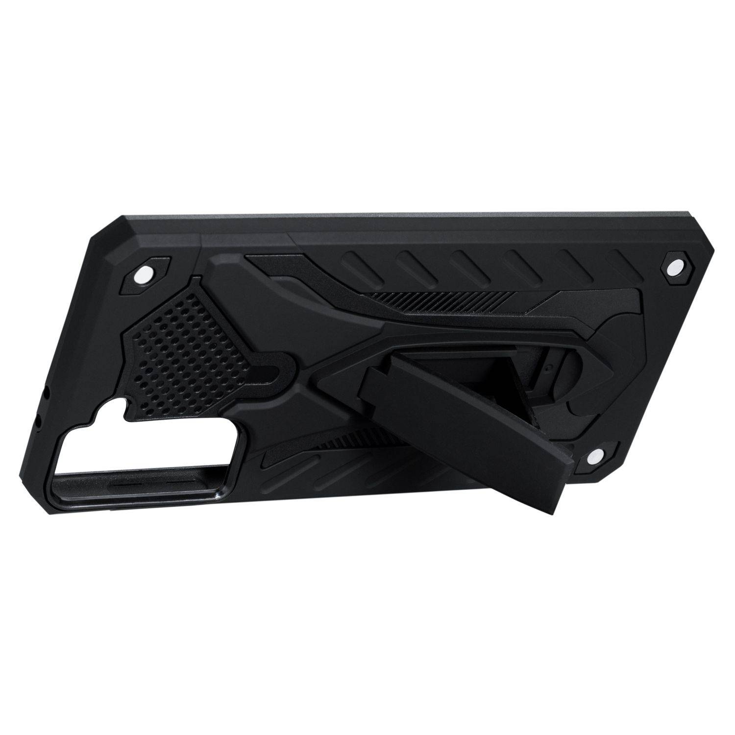 Samsung Galaxy S21 Handyhülle Outdoor Case Bookcover Schwarz