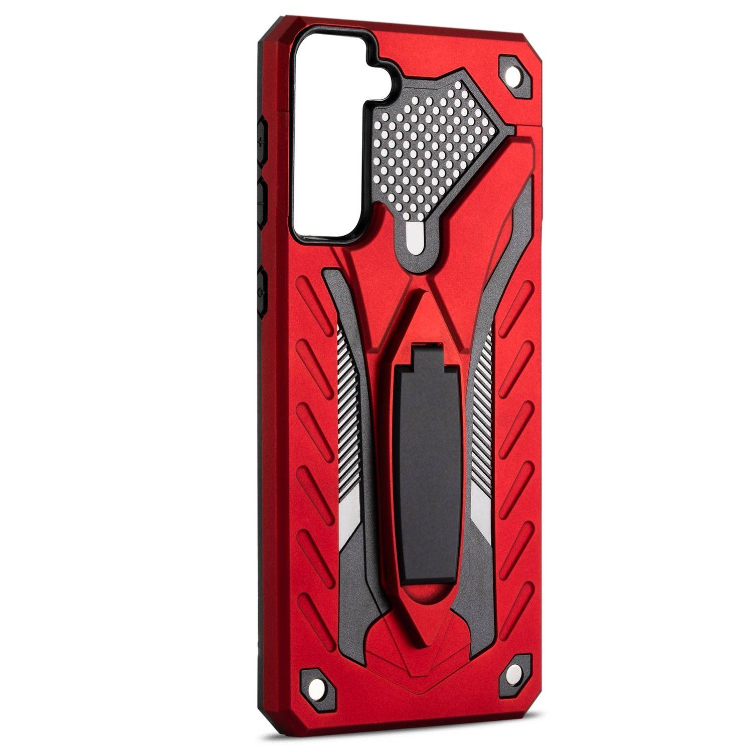 Hülle kompatibel mit Samsung Galaxy S21 Kunststoff Soft Handyhülle - Handy Case Rot