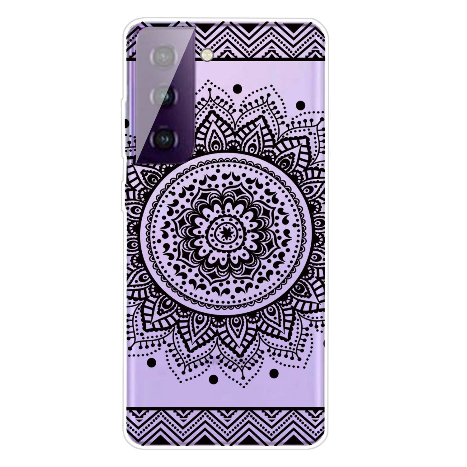 Hülle kompatibel mit Samsung Galaxy S21 Plus Kunststoff Soft Handyhülle - Handy Case Transparent
