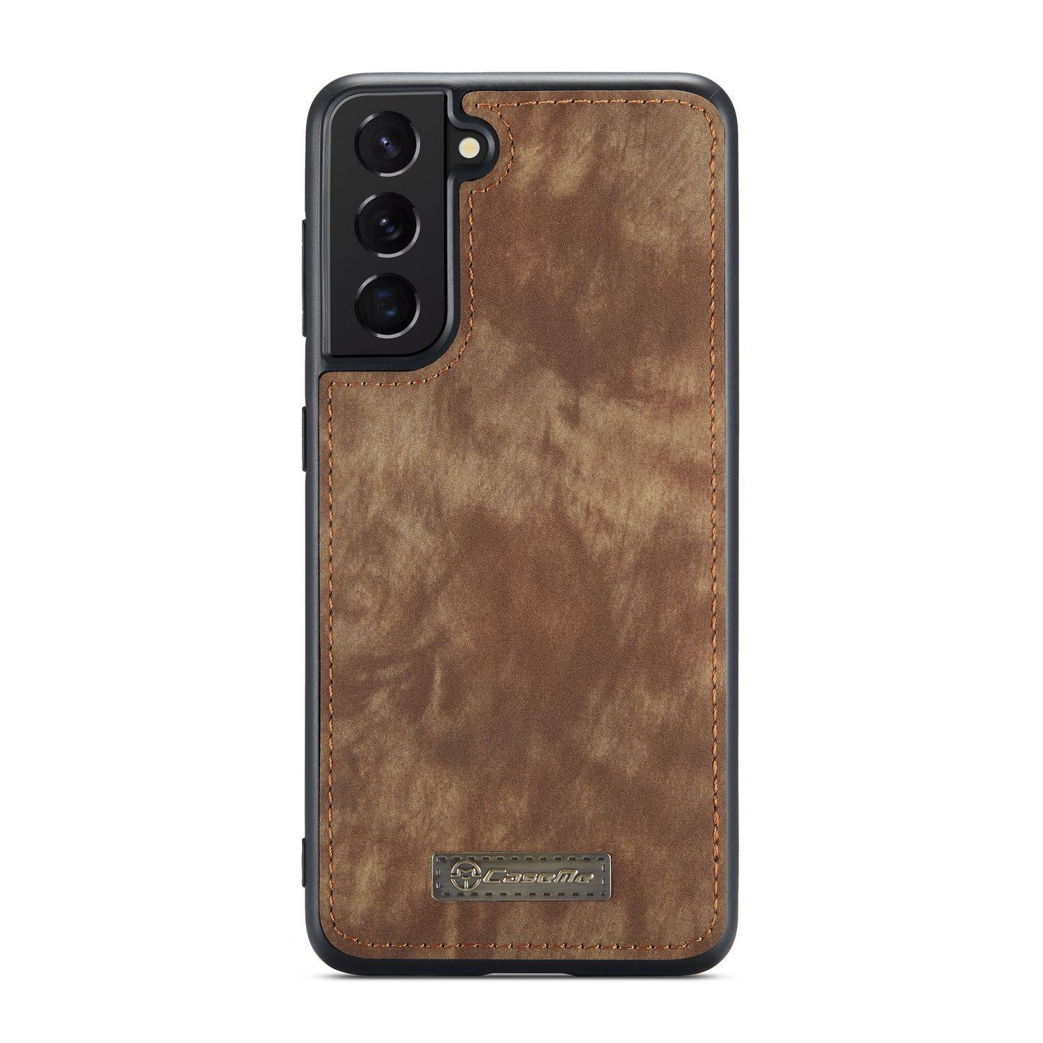 Samsung Galaxy S21 Handyhülle Geldbörse Schutztasche Backcover Braun