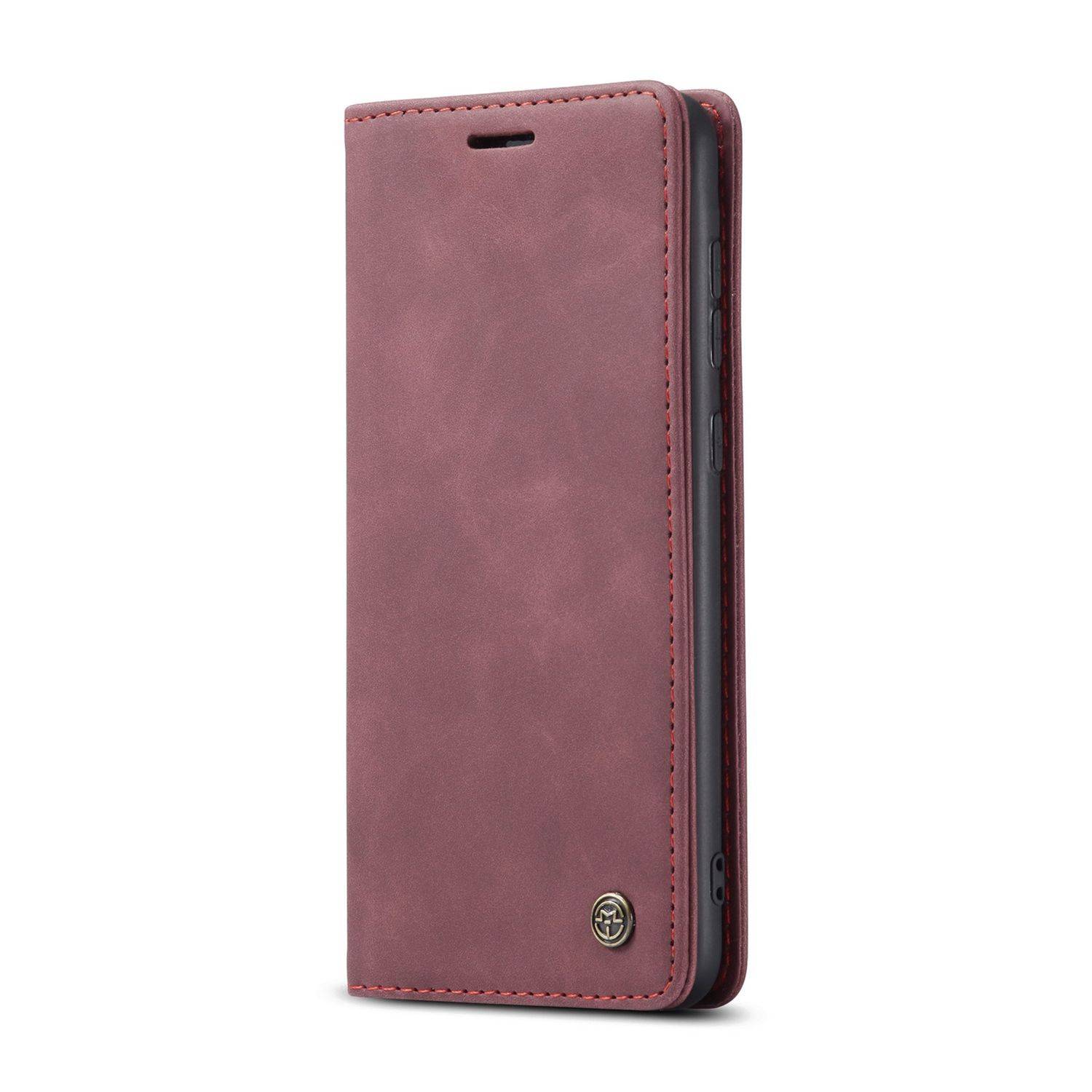 Samsung Galaxy S21 Plus Handyhülle Schutztasche Bookcover Rot