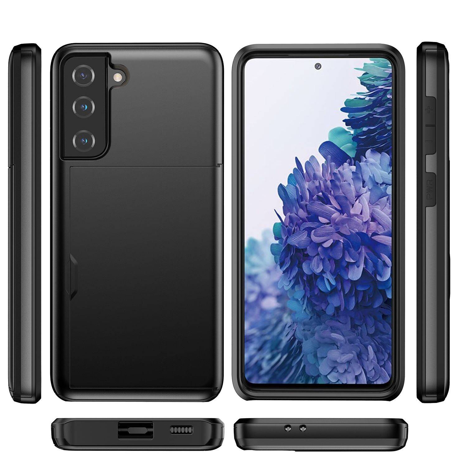 Hülle kompatibel mit Samsung Galaxy S21 Kunststoff Soft Handyhülle - Handy Case Rosa