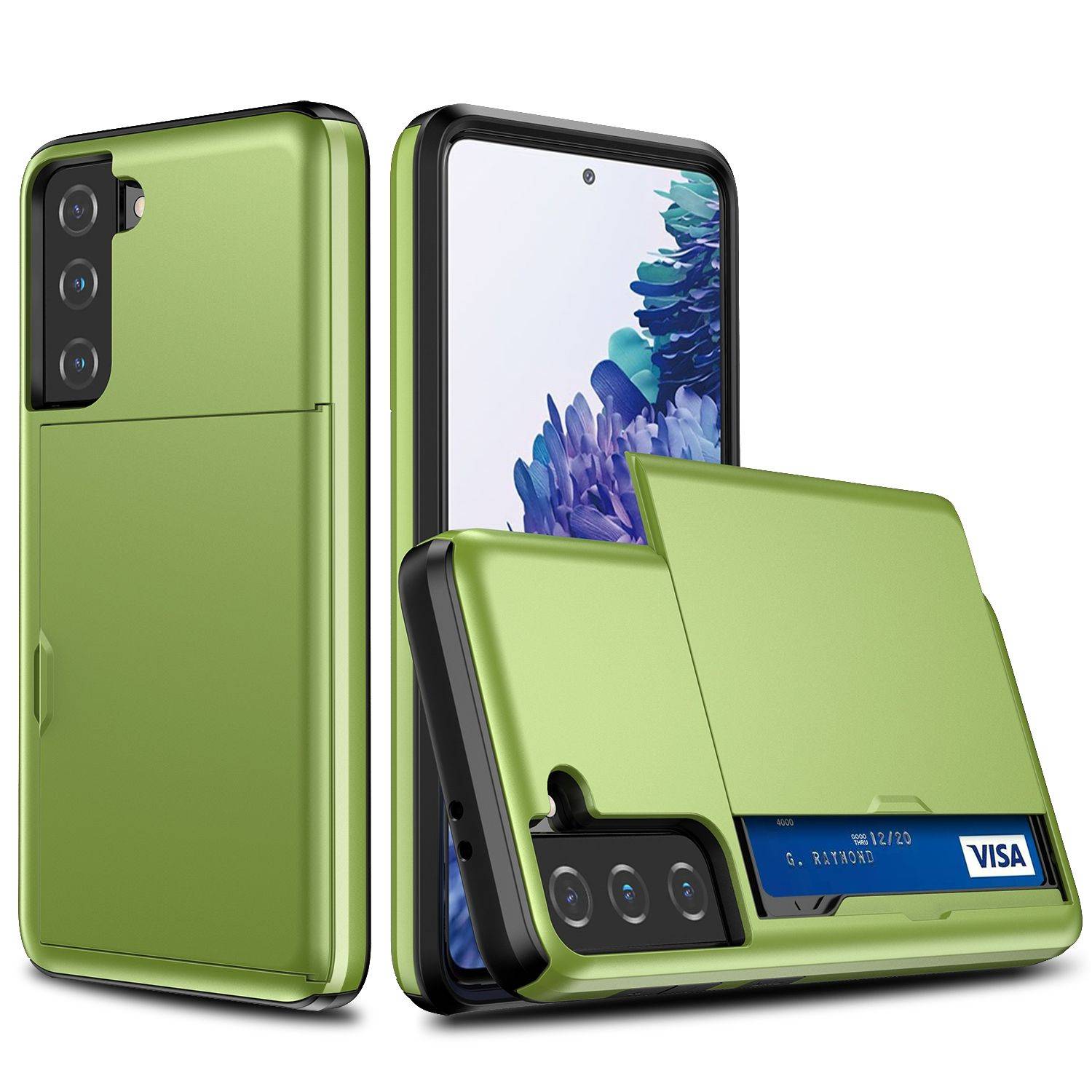 Samsung Galaxy S21 Plus Handyhülle Backcover Backcover Grün