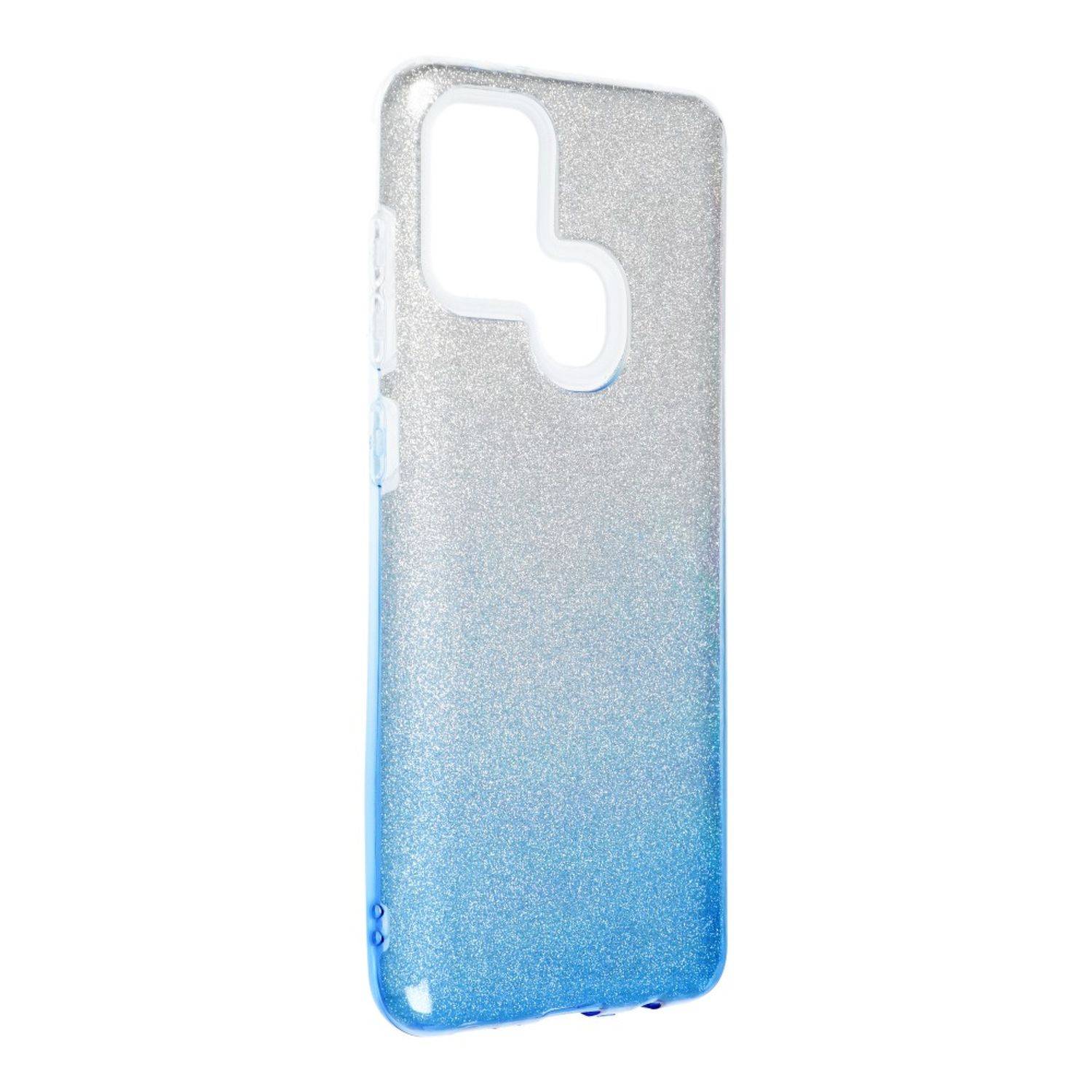 Hülle kompatibel mit Samsung Galaxy A21s Kunststoff Soft Handyhülle - Handy Case Blau