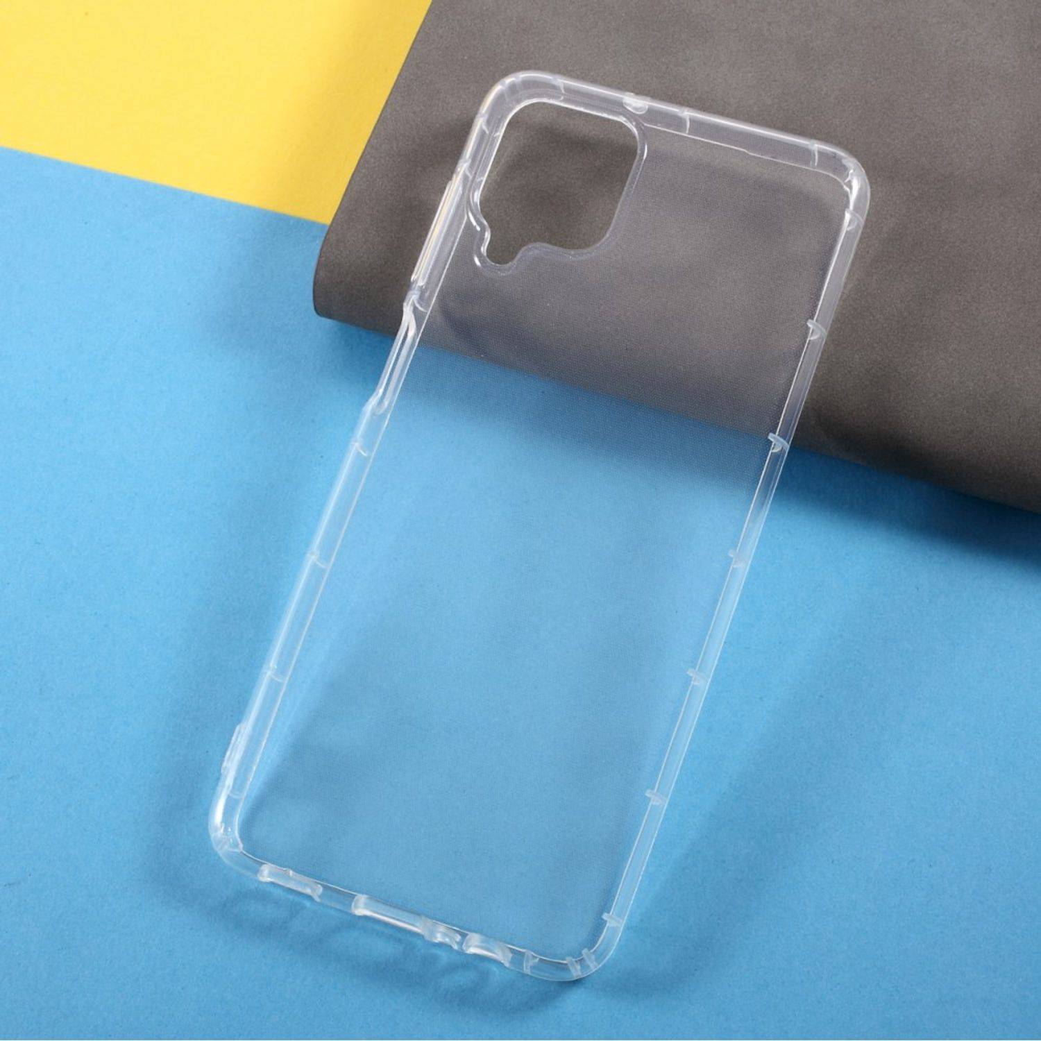 Samsung Galaxy A12 Handyhülle Backcover Transparent