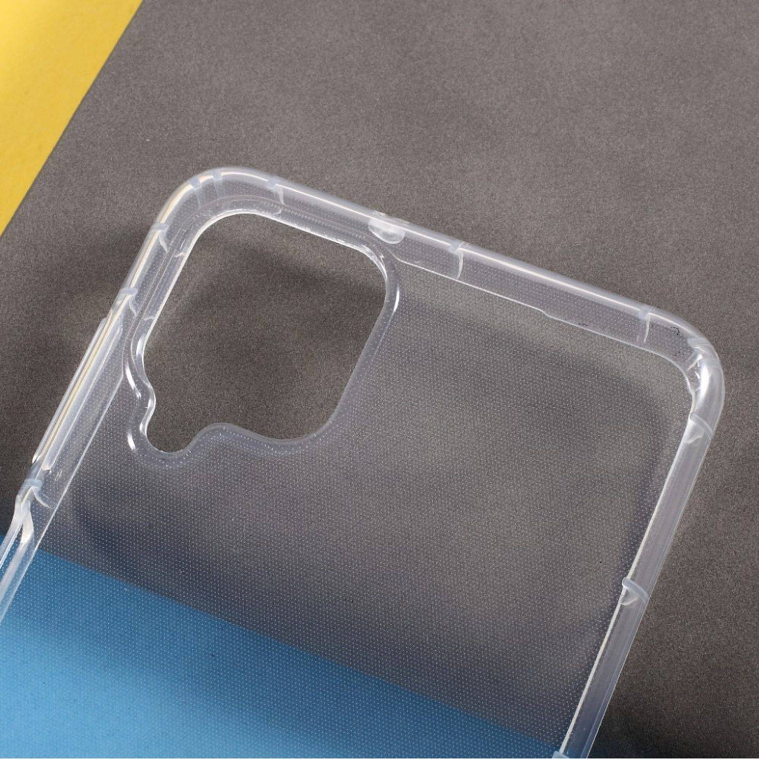 Samsung Galaxy A12 Handyhülle Backcover Transparent