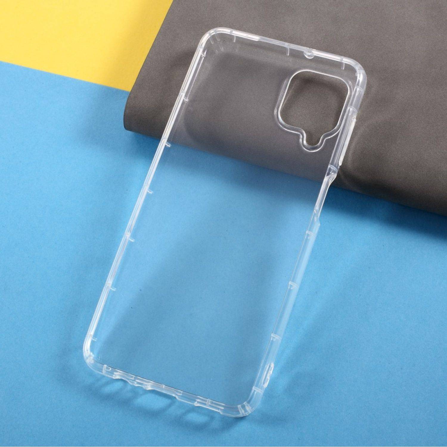 Samsung Galaxy A12 Handyhülle Backcover Transparent