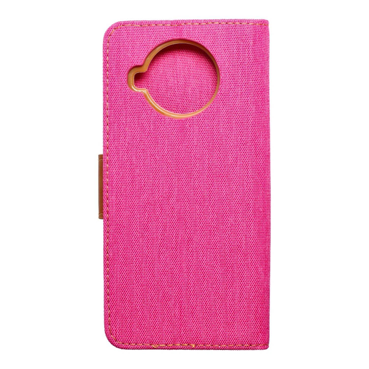 Hülle kompatibel mit Xiaomi Mi 10 Lite Kunstleder Handyhülle - Handy Case Rosa
