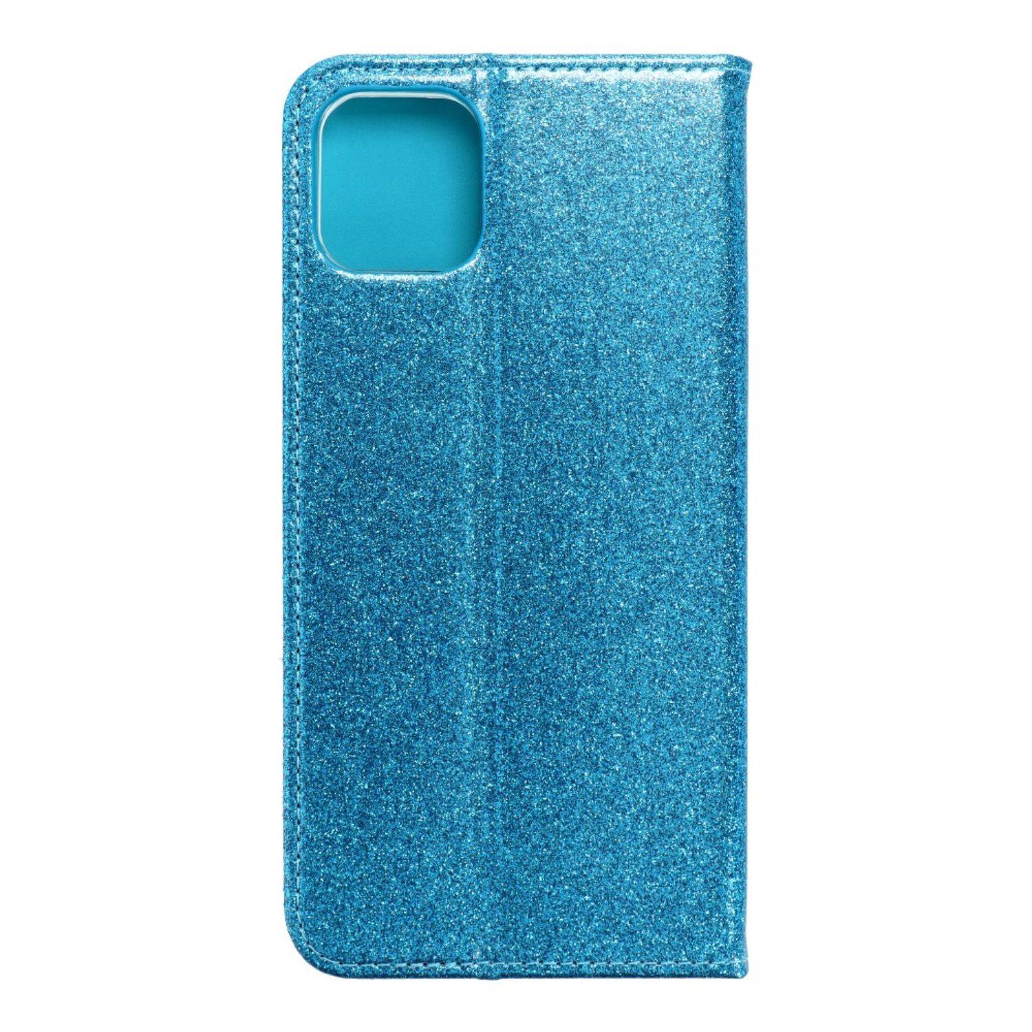 Hülle kompatibel mit Apple iPhone 11 Pro Max Kunstleder Handyhülle - Handy Case Blau
