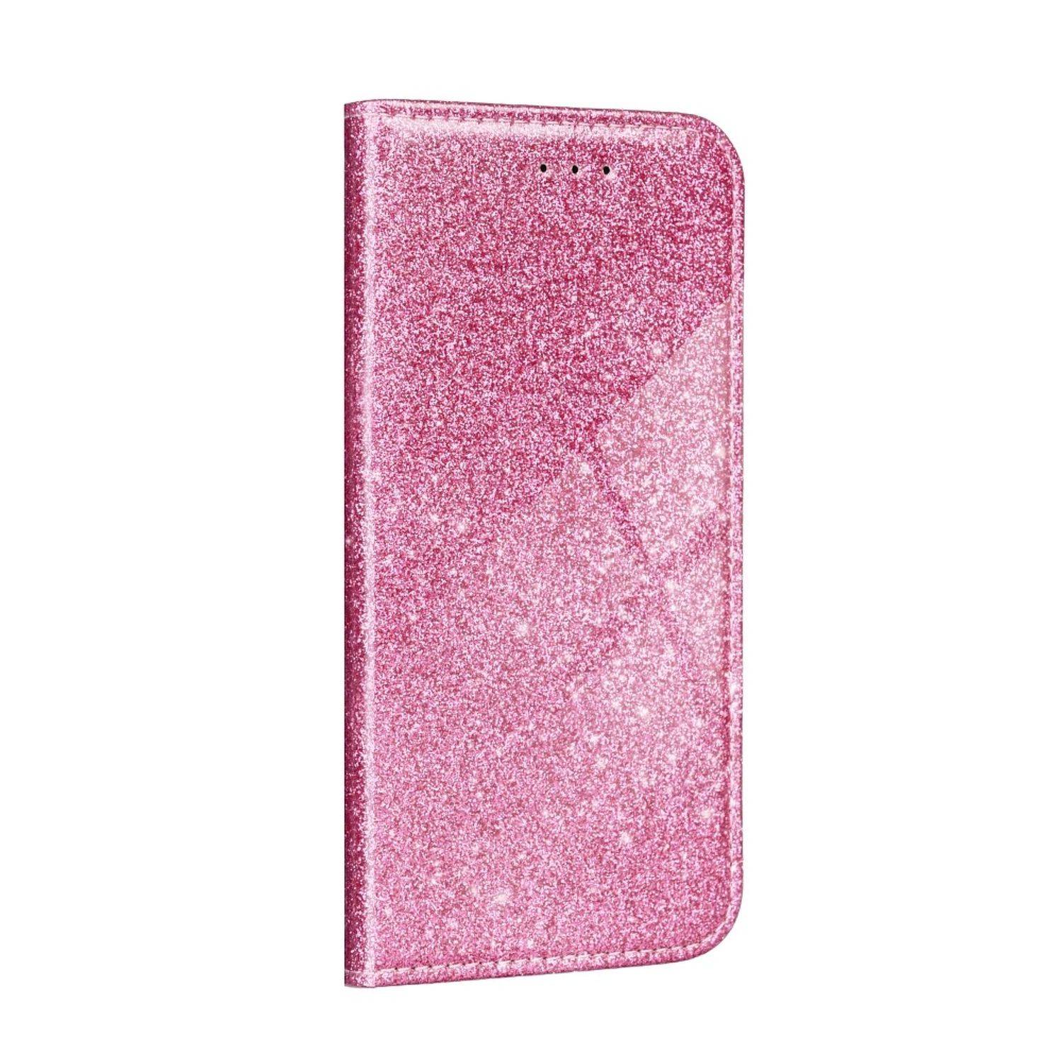 Hülle kompatibel mit Apple iPhone 11 Pro Max Kunstleder Handyhülle - Handy Case Rosa