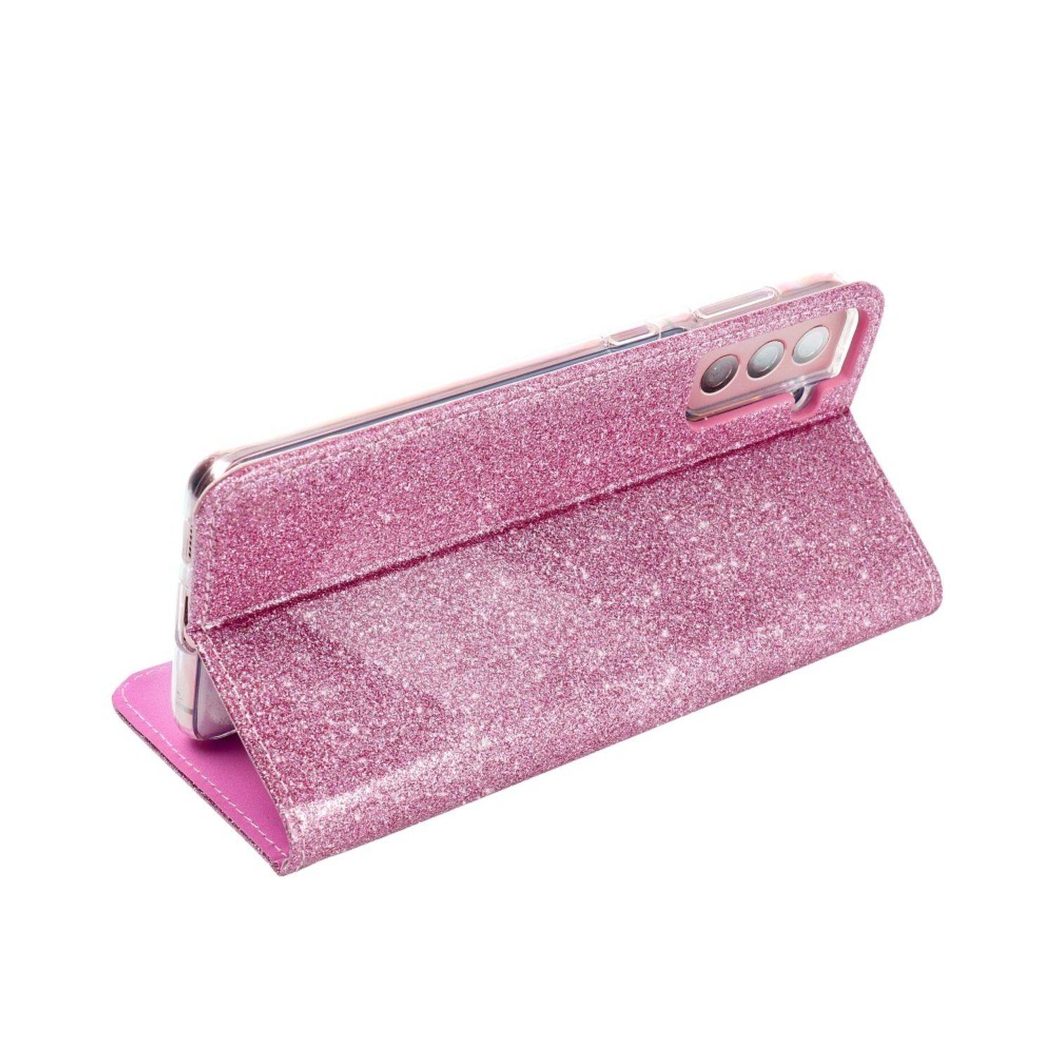 Hülle kompatibel mit Apple iPhone 11 Pro Max Kunstleder Handyhülle - Handy Case Rosa