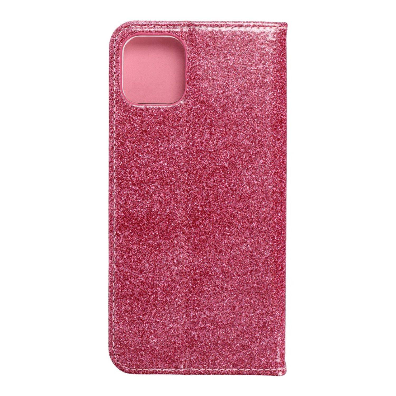 Hülle kompatibel mit Apple iPhone 11 Pro Max Kunstleder Handyhülle - Handy Case Rosa
