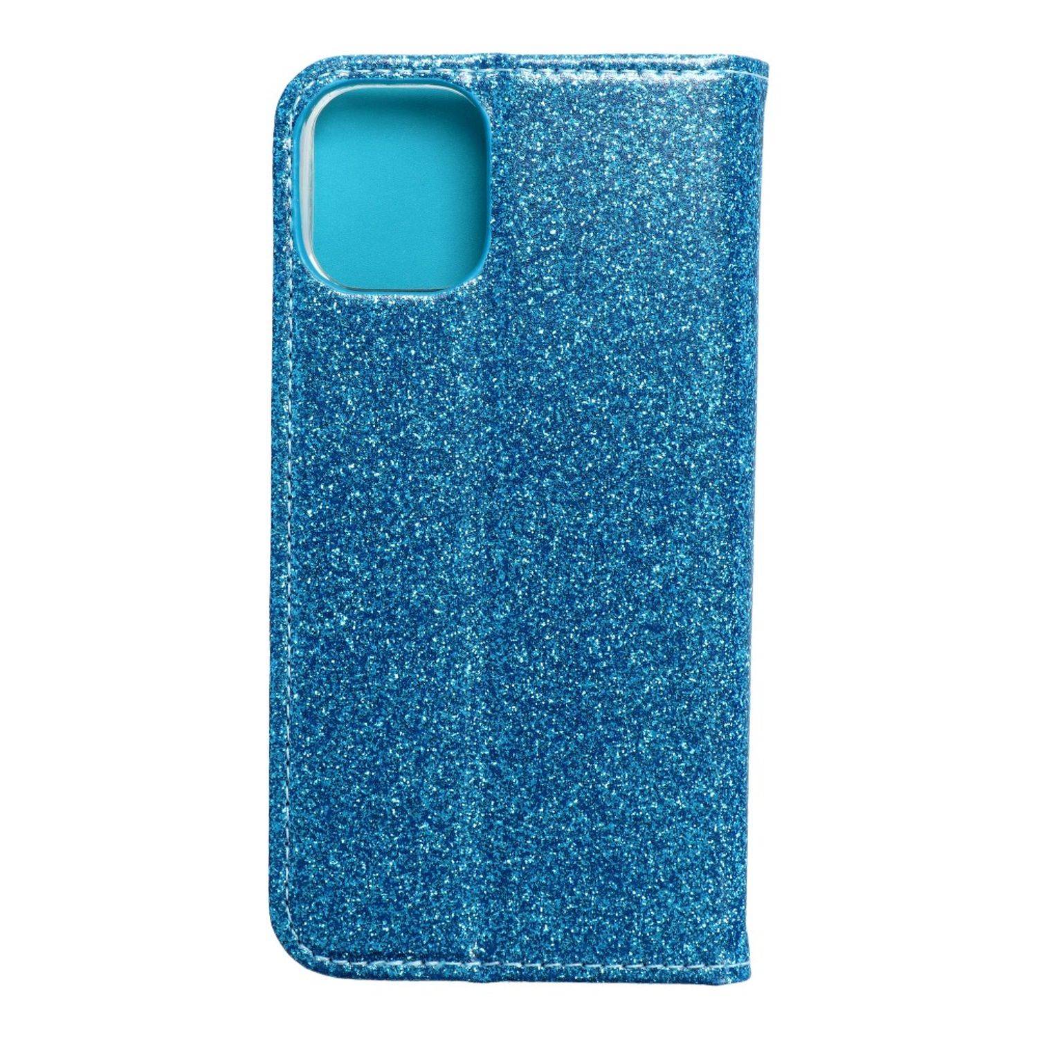 Hülle kompatibel mit Apple iPhone 12 Mini Kunstleder Handyhülle - Handy Case Blau