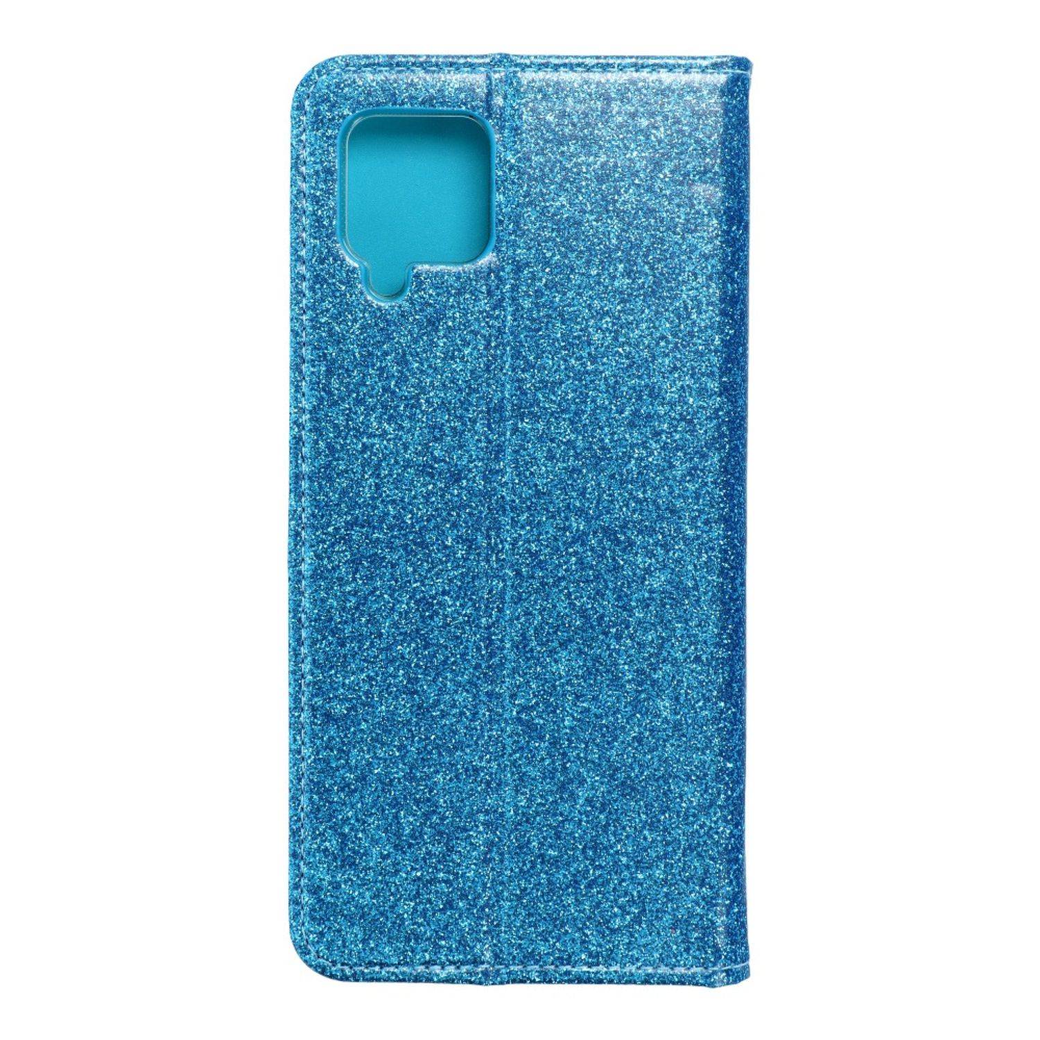 Hülle kompatibel mit Samsung Galaxy A42 5G Kunstleder Handyhülle - Handy Case Blau