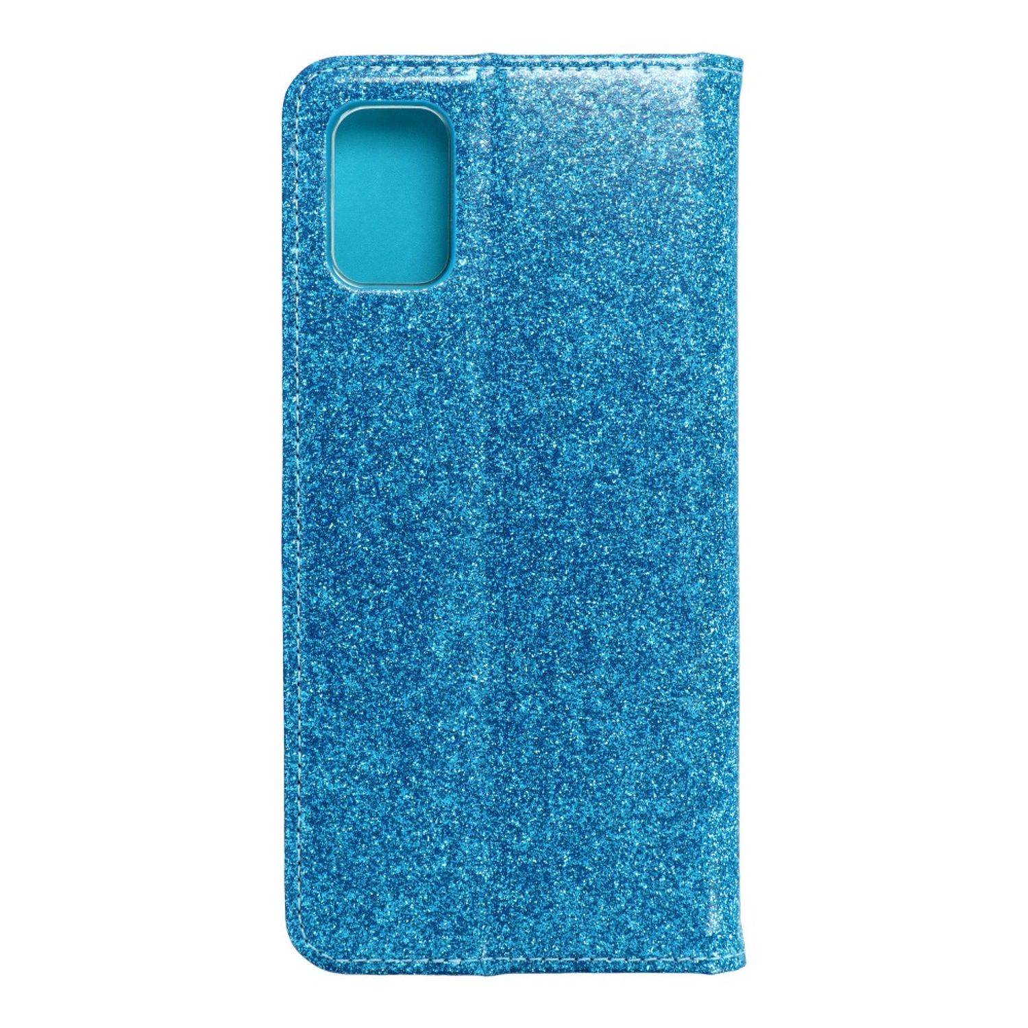 Hülle kompatibel mit Samsung Galaxy M51 Kunstleder Handyhülle - Handy Case Blau